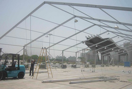 大型篷房搭建 大型篷房搭建