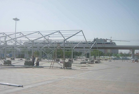 大型篷房搭建 大型篷房搭建