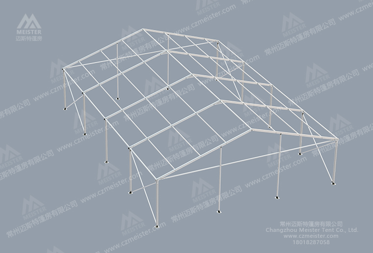 15米跨度篷房框架圖